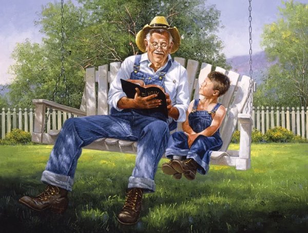 Художник Mark Keathley рыбалка