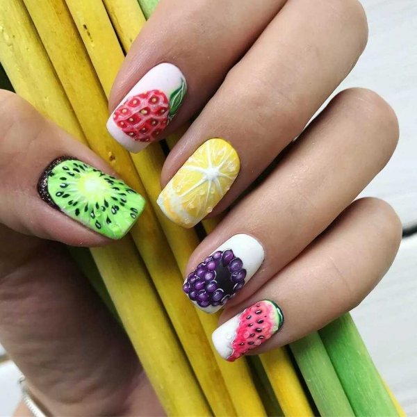 Летний маникюр