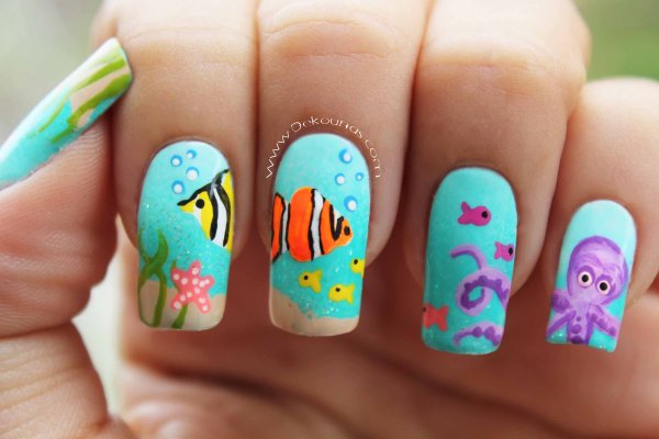 Летние ногти
