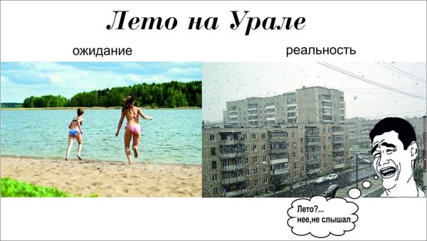 Лето ожидание реальность