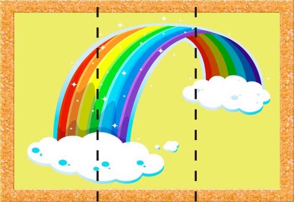 Радуга рисунок