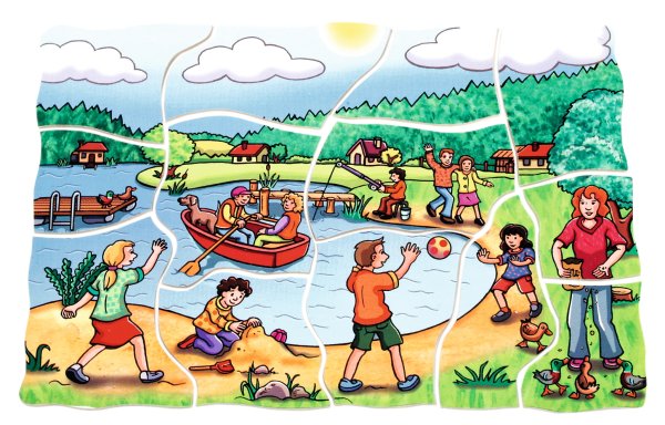 Пазлы Весна для дошкольников