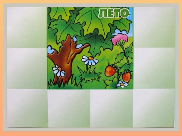 Разрезные пазлы для детей 3-4 лет