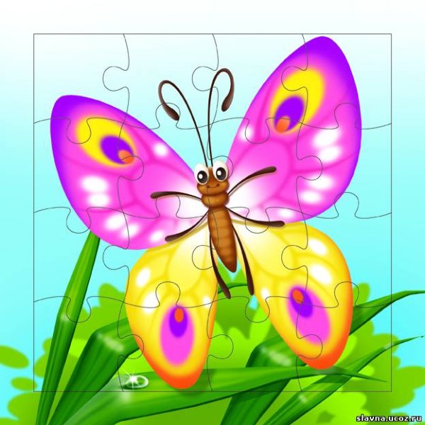 Пазл Весна для детей