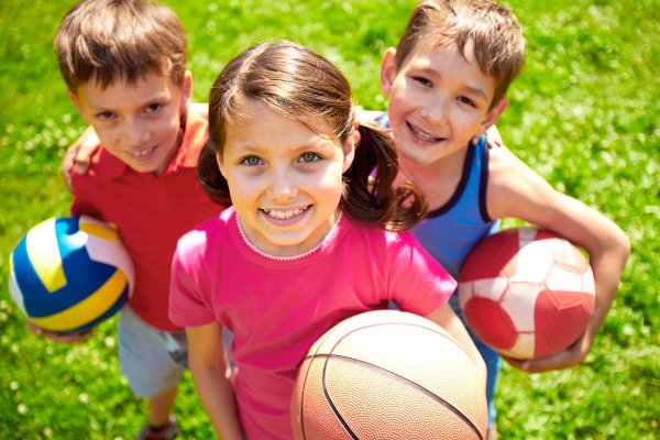 Летние игры в детском саду