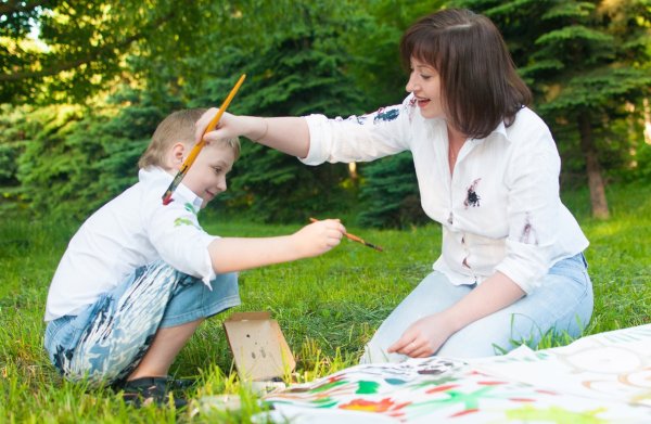 Сюжетная картина лето