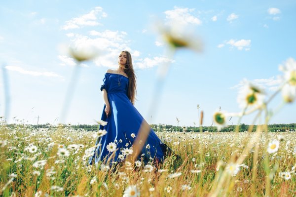 Фотосессия в поле