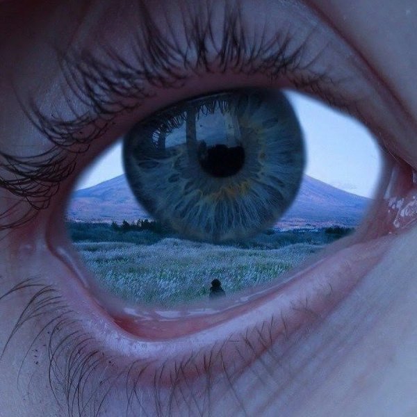 Синие глаза Эстетика