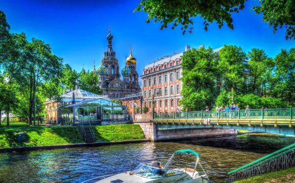 Санкт-Петербург вид на Исаакиевский собор