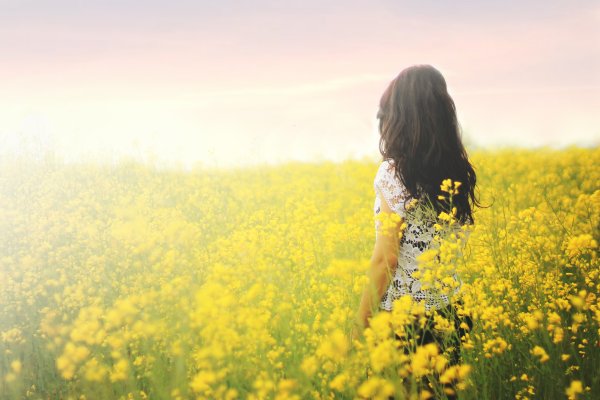 Девушка и океан