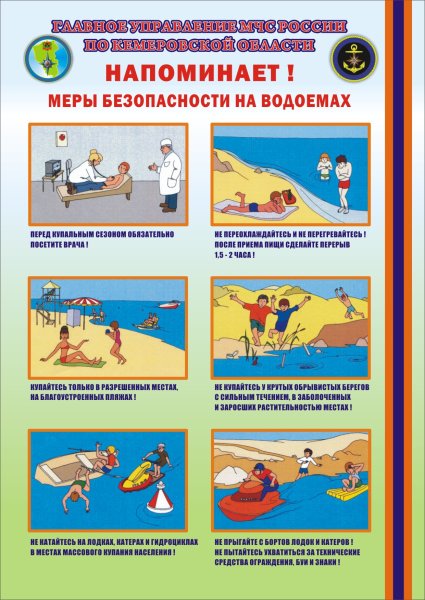 Правила безопасности на водкк