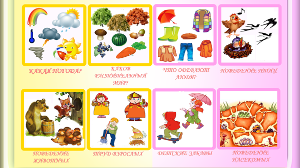 Алгоритм лето для дошкольников