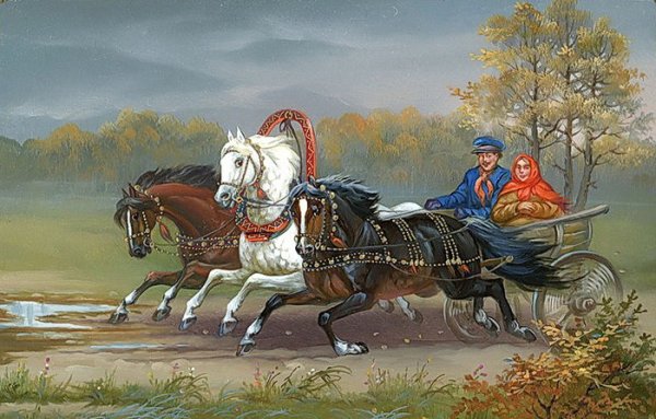 Федоскинская летняя тройка