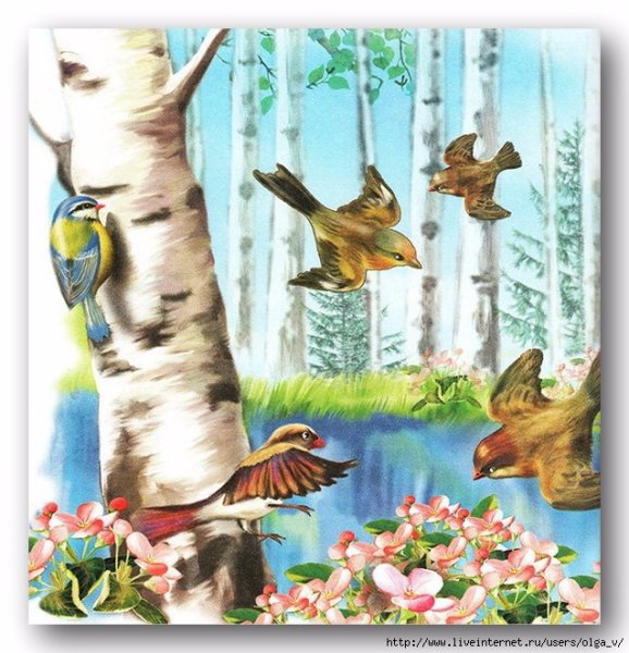 В В Бианки Синичкин календарь Лесные домишки