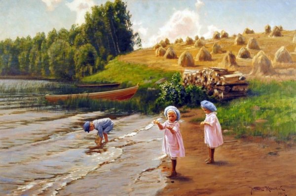 Красочное лето дети