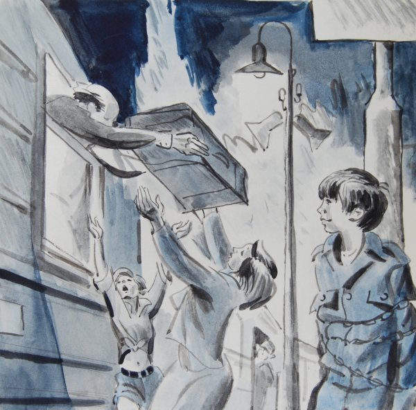 Рэй Брэдбери каникулы рисунок