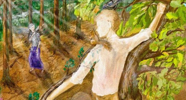 Солнце из сказки о мертвой царевне и семи богатырях