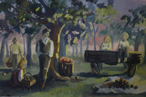 Мир детства рисунок