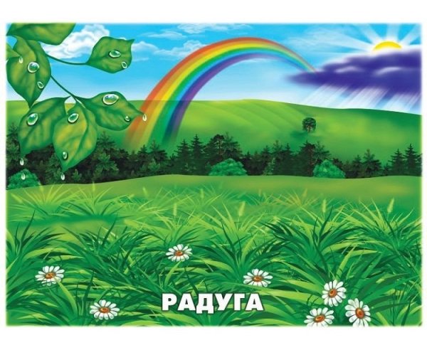 Природные явления для дошкольников