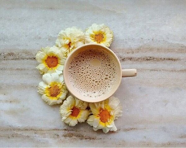 Доброе солнечное кофейное утро