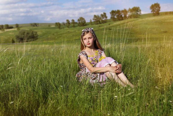 Фотосессия в деревне