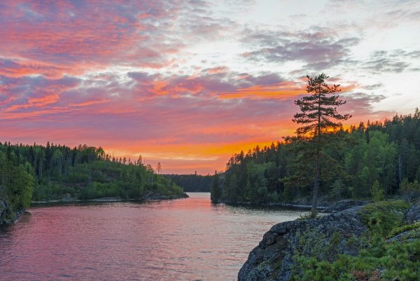 Озеро Куйто Карелия