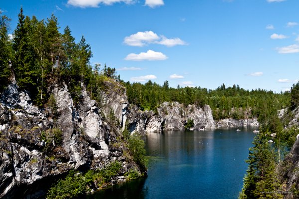 Мраморный каньон Валаам