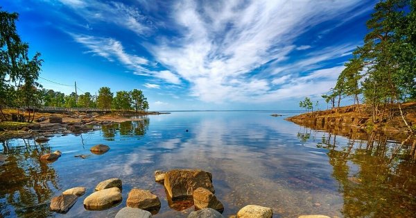 Озеро Пизанец Карелия