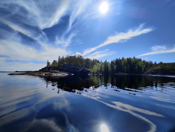 Карелия глухая Ламбина