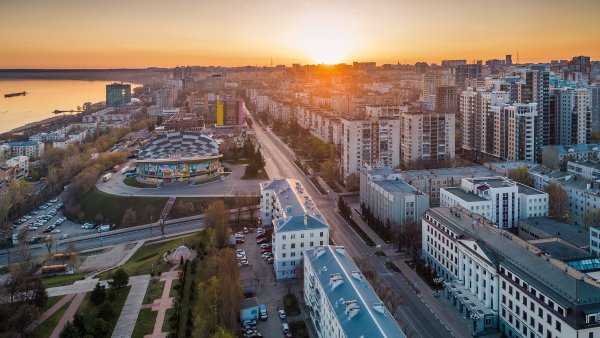 Самара набережная площадь славы