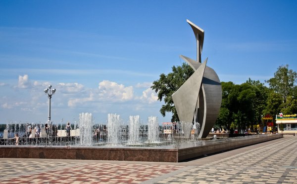 Самара с высоты птичьего полета