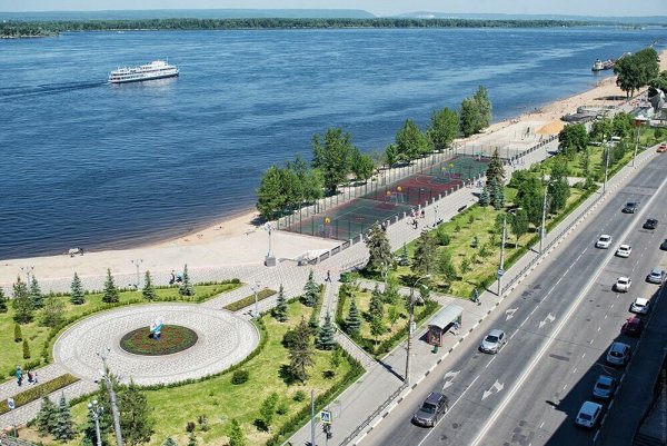 Самара набережная Волги