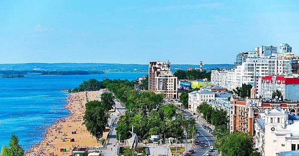 Самара город на Волге