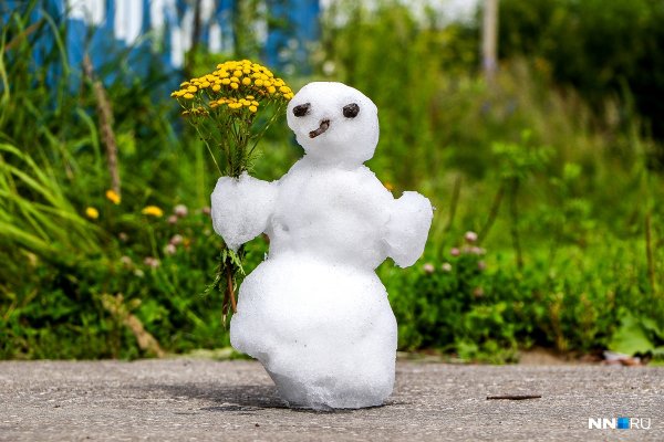 Весенний Снеговик