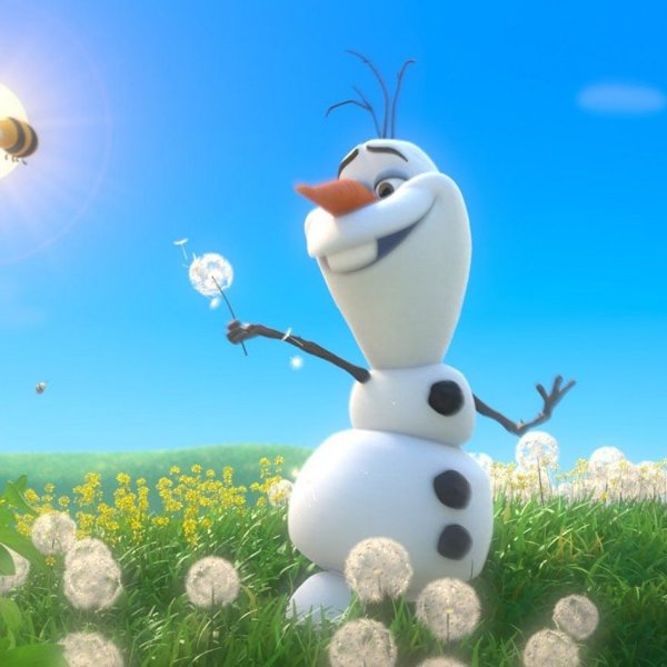 Снеговик картинка