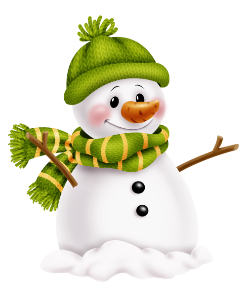 Снеговик настоящий