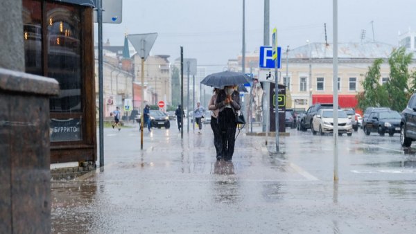 Дождливое лето в городе