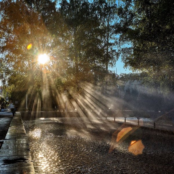 Москва лето дождь