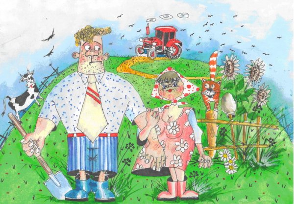 Лето в деревне приколы