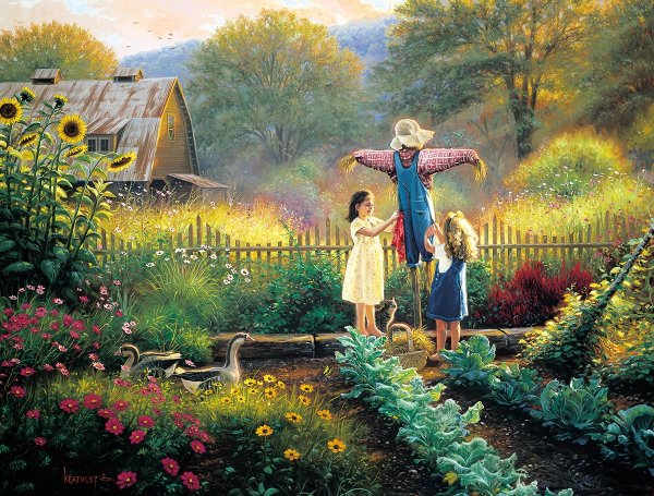 Художник Mark Keathley деревенская жизнь