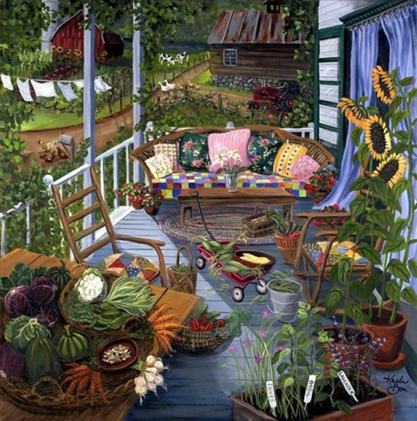 Кладовка Левконои лето