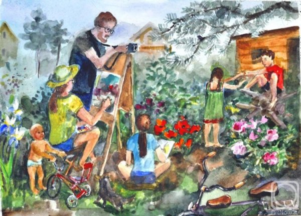 Композиция мой двор