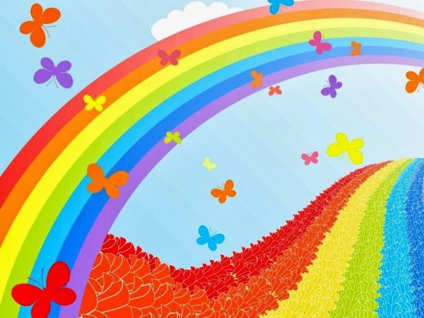 Радуга рисунок