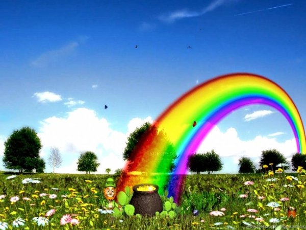 Радуга фото картинки для детей