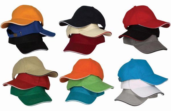 Много кепок