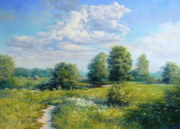 Летние пейзажи Сафронов Влад