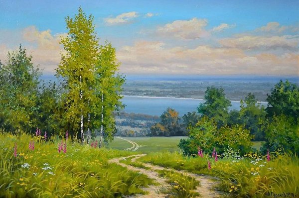 Художник Рудаков Александр Владиславович лето