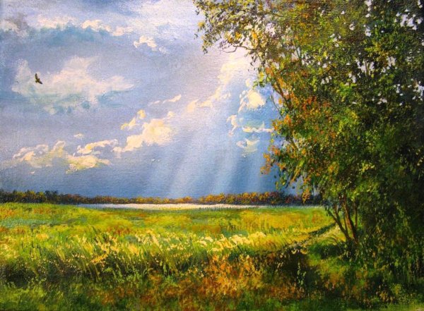 Сергей Ковальчук Пейзажная живопись гроза