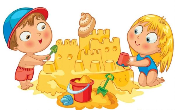 Игры с песком для детей