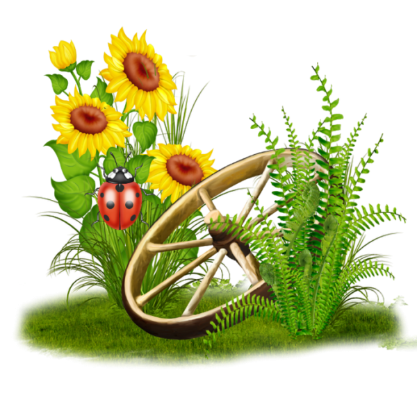 Дети лето вектор